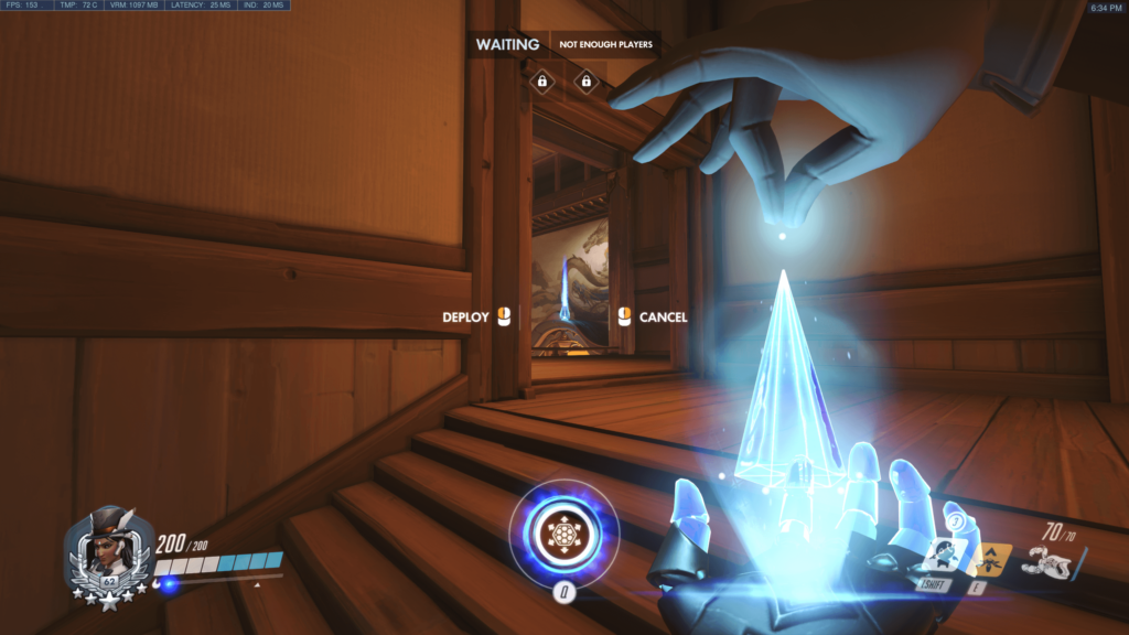 Symmetra attack hanamura roof