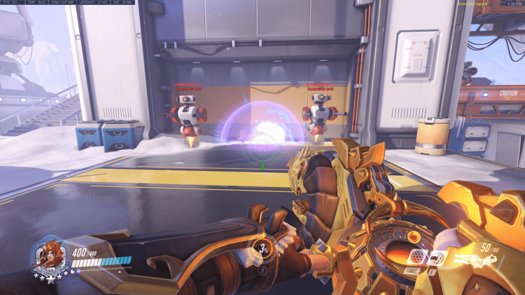 Zarya Particle Canon Secondary Fire