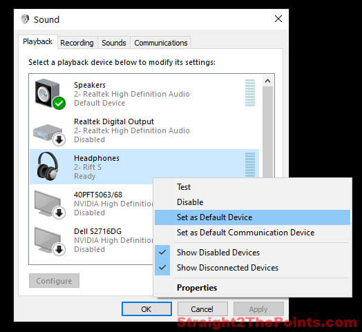 How to Switch Between Audio devices in Windows 10